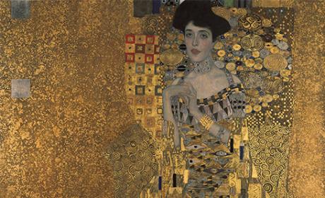 Gustav Klimt_"Portrait of Adele Bloch-Bauer I"_1907